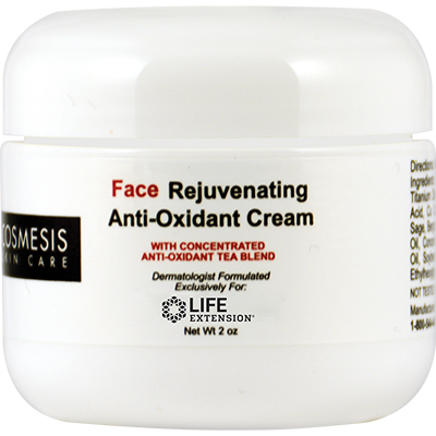 Face Rejuvenating Anti-Oxidant Cream, 2 oz (59.14 ml) - Life Products Br