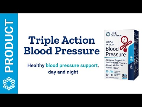 Triple Action Blood Pressure, 60 Comprimidos Vegetarianos