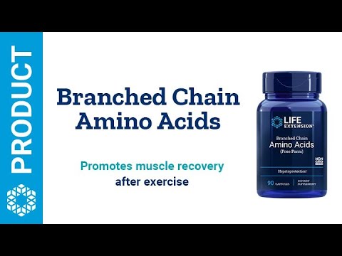 Branched Chain Amino Acids, 90 cápsulas