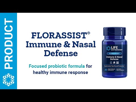 FLORASSIST® Immune & Nasal Defense, 30 Cápsulas Vegetarianas