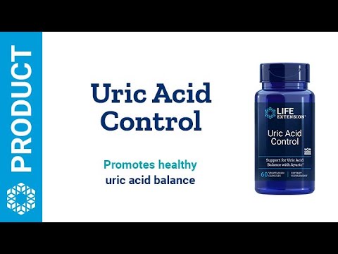 Uric Acid Control, 60 Cápsulas Vegetarianas